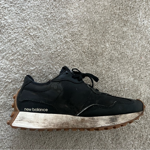 New Balance 327 black leather - Picture 6 of 7